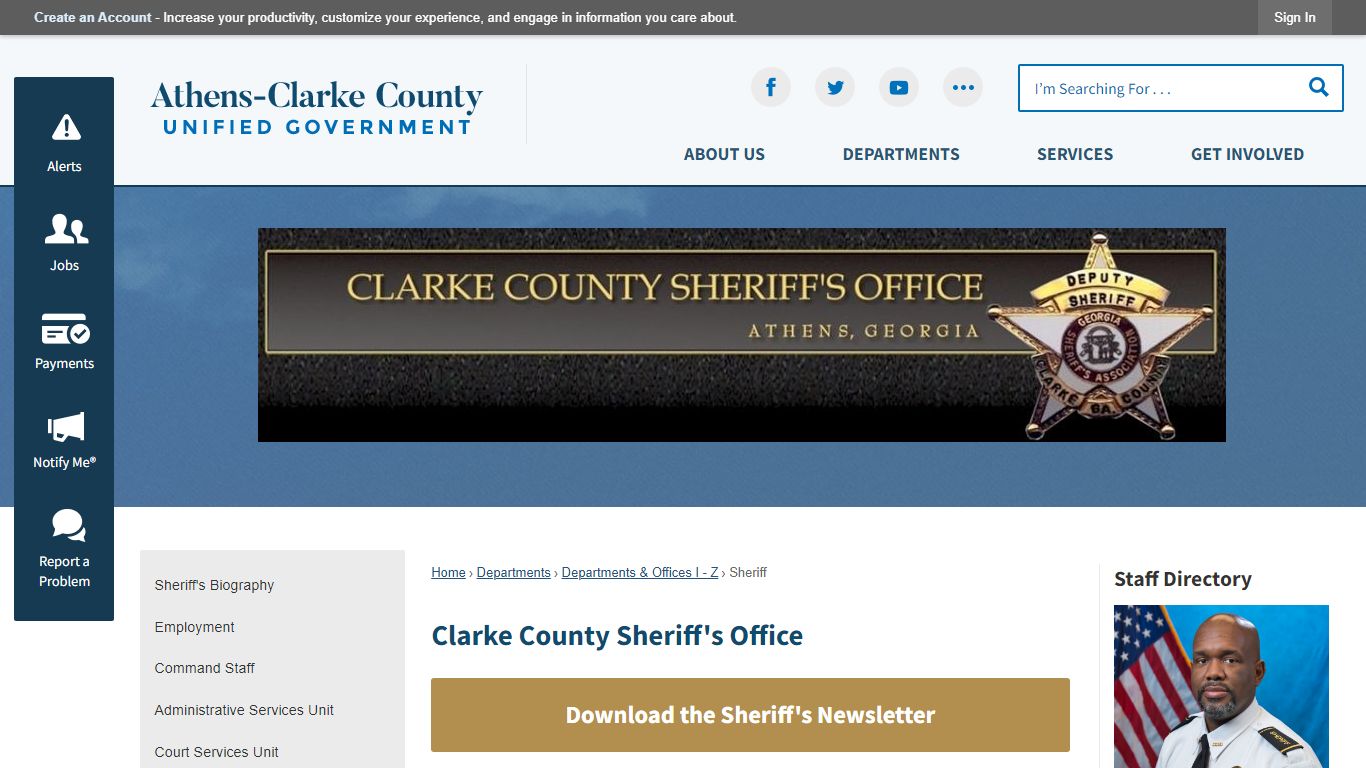 Clarke County Sheriff's Office | Athens-Clarke County, GA - Official ...